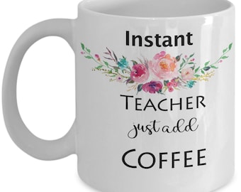 Personalized Teacher Mug/ Custom gift Mug for Teacher/ Gift For Teacher/ Teacher Thank You