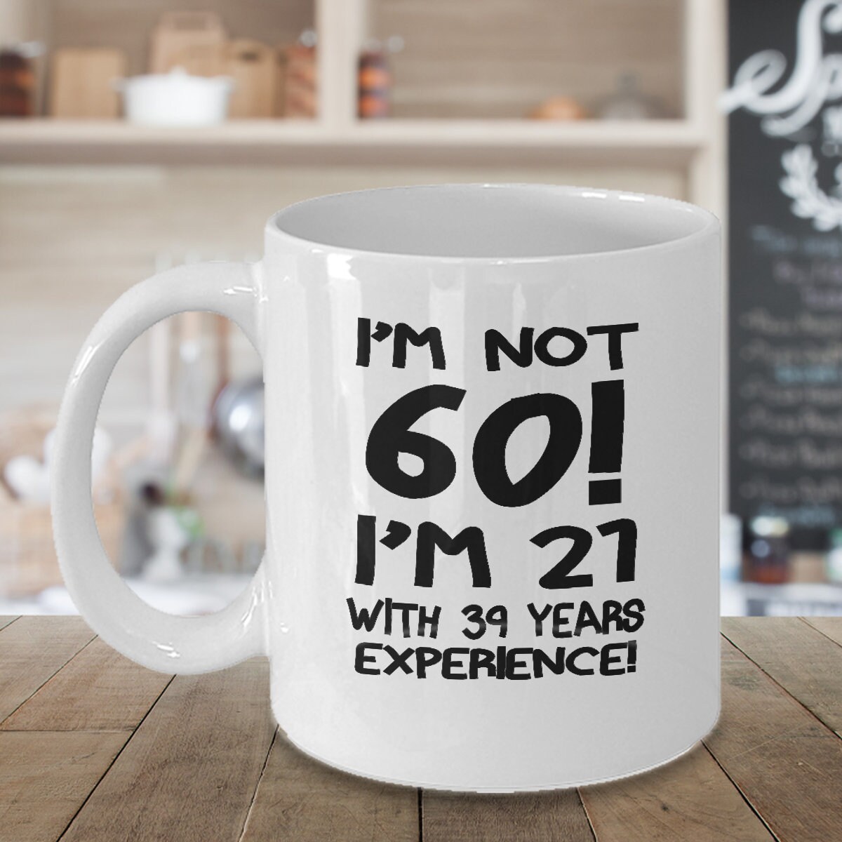 Lustige 60 Geburtstag Kaffee Tasse / ich bin nicht 60 ich bin Etsy