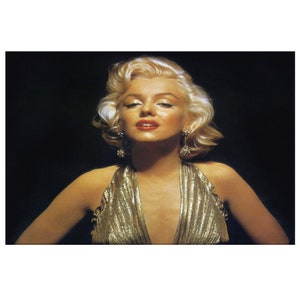 Marilyn Monroe Wall Art Marilyn Canvas Wrap Marilyn Monroe Wall Decor Marilyn Monroe Art Print Gift For Marilyn Monroe Fans