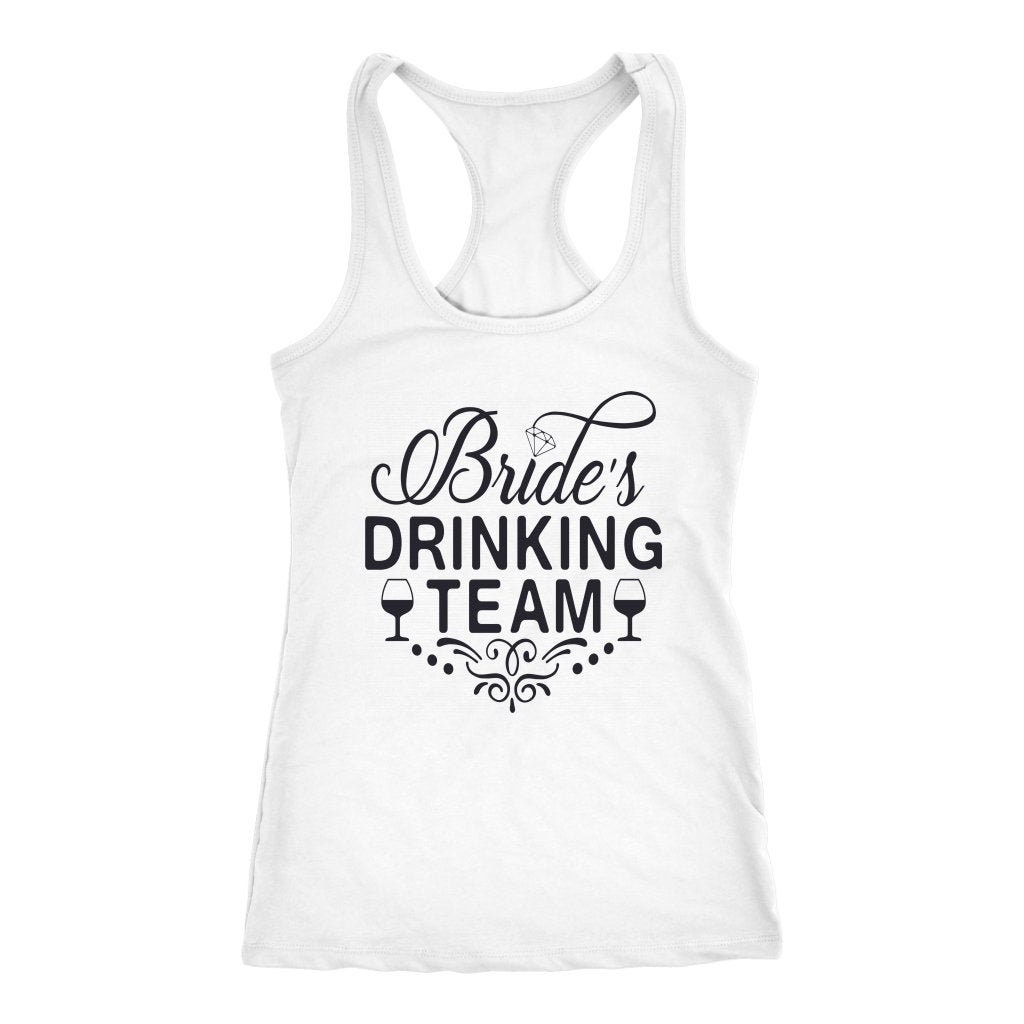 Wedding party sales tank tops