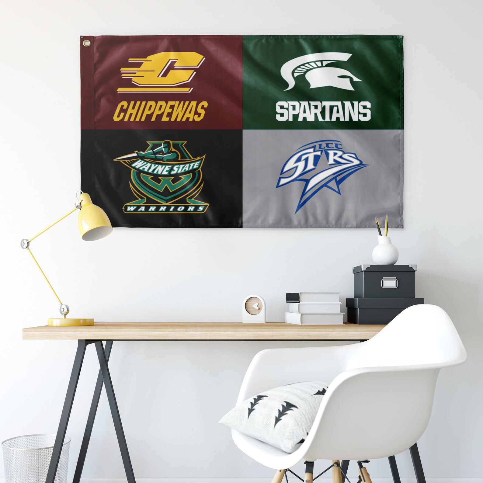 Custom Wall Flags Make Own Flag Personalized Wall Flag Indoor Etsy