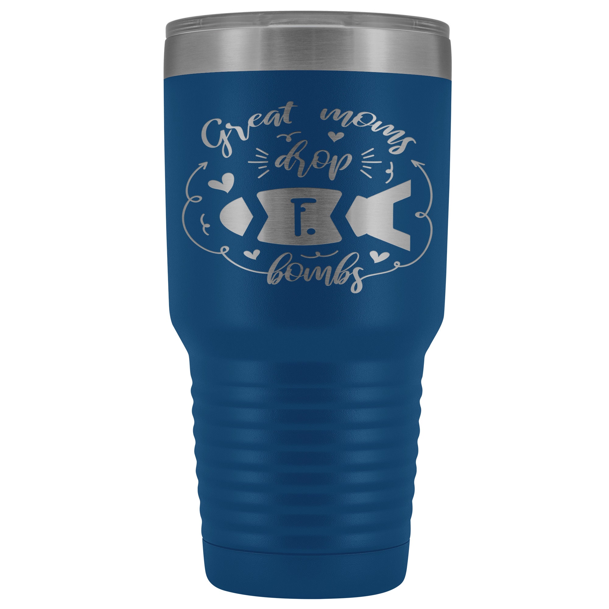 Funny Mom Gift/ Mom Tumbler/ Great Moms Like to Drop F Bombs Tumbler/  Mothers Day Gift Mug/ Mom Life Gift/ Polar Camel Tumbler