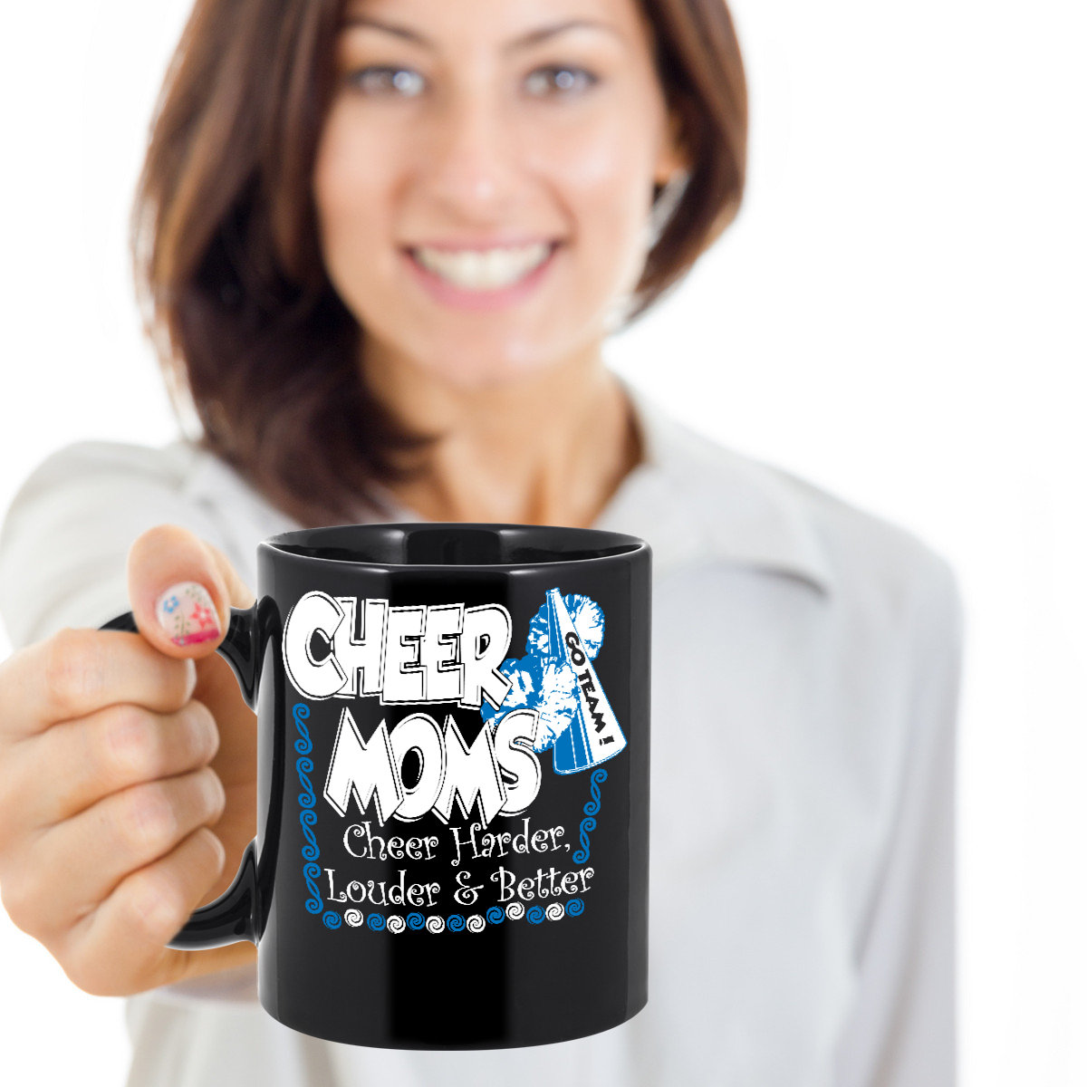 Cheer Mom Mug/ Gift Mug For Cheer Mom/ Greatest Mom Cheer Mug