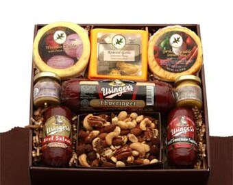 Meat and Cheese Gifts Favorite Selections Meat & Cheese Sampler  Meat and Cheese Lover Care Package Meat And Cheese Gift for Him and Her