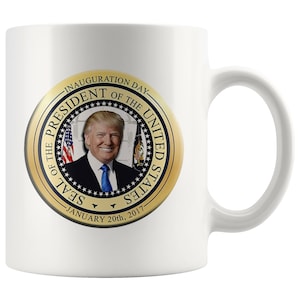 Präsident Trump Antrittsgeschenk Becher Trump Einweihung Tassen