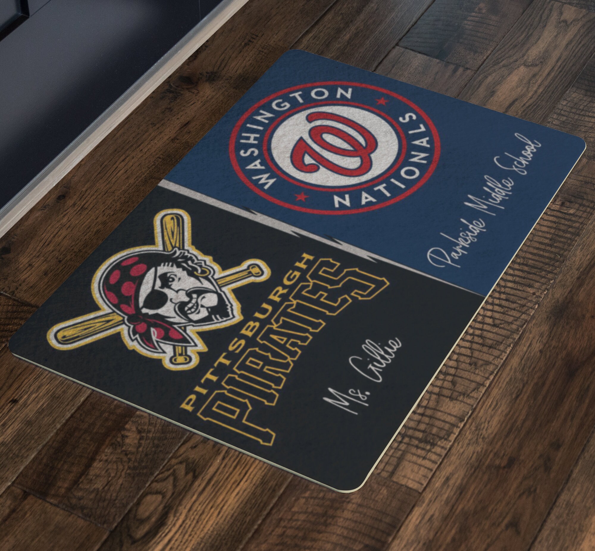 Customized A House Divided Door Mat Sports Fan Doormat Etsy