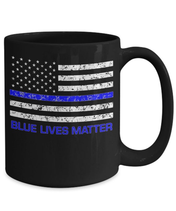 thumbnail image 2 of THIN BLUE LINE Blue Lives Matter Decal Window Bumper Sticker 2 of 10