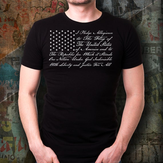 pledge of allegiance t shirt