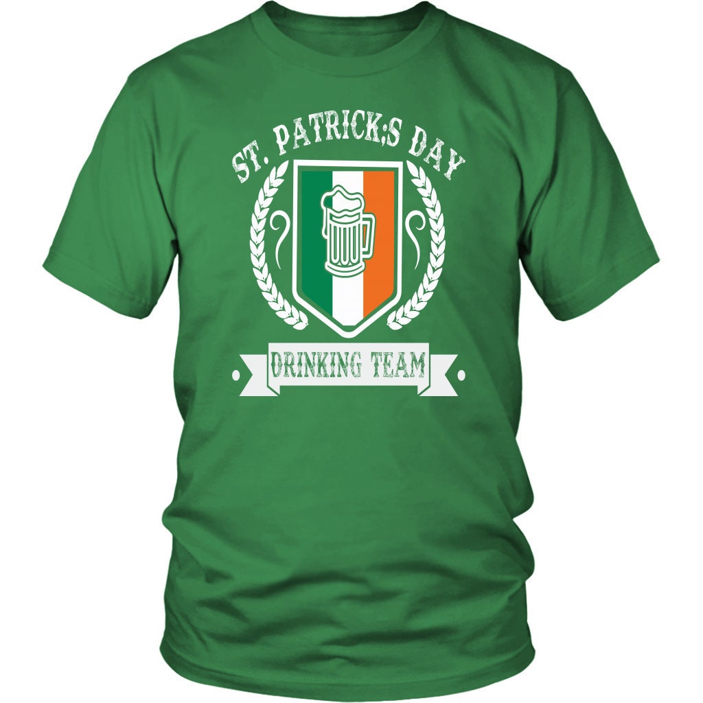 St. Patrick's Day Shirt St. Patrick's Day Drinking Team Shirt Gift ...