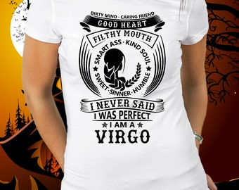 Virgo T-shirt/ Funny Virgo T-shirt/ Birthday T-shirt for Virgo/ Shirt for Virgo/ Astrology T-shirt for Virgo/ T-shirt for Virgo Friend