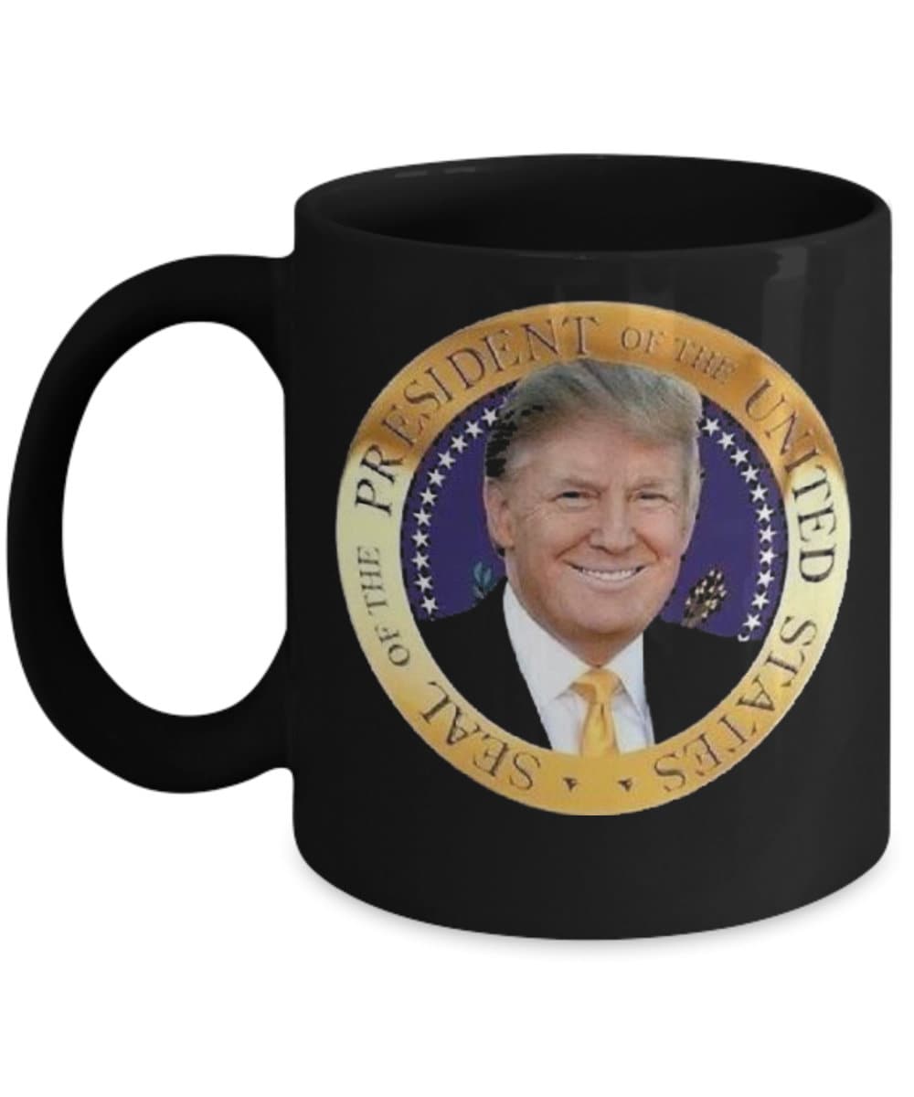 Donald Trump Presidential Seal Coffee Mug – Red - Annabelle's Interiors,  Inc. Design & Gift Shoppe