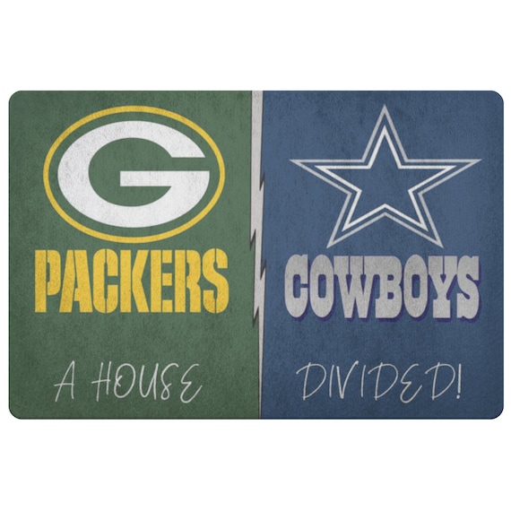 Customized A House Divided Door Mat Sports Fan Doormat