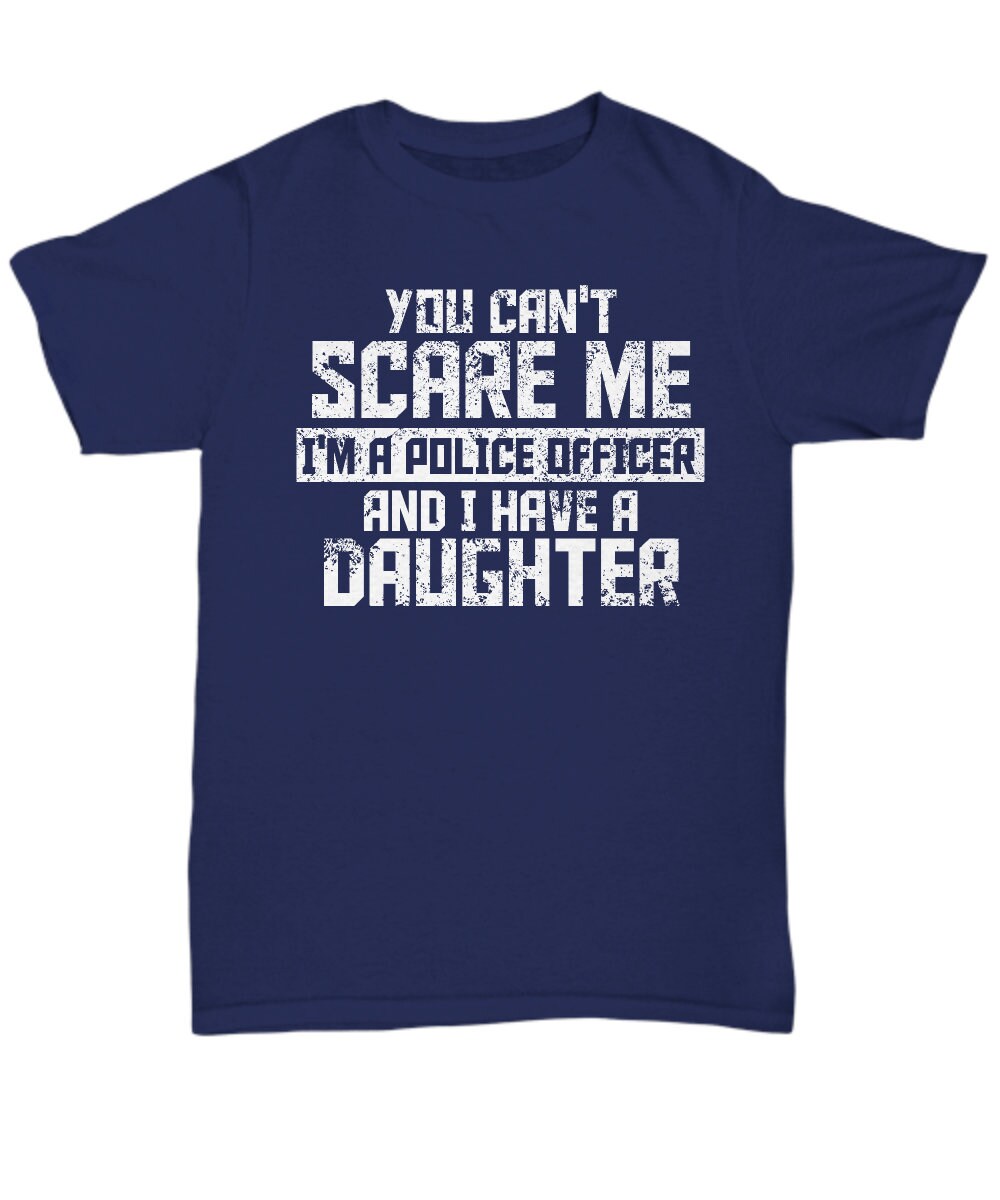 Funny Police Officer Dad T-shirt/ Funny Police Officer Mom | Etsy