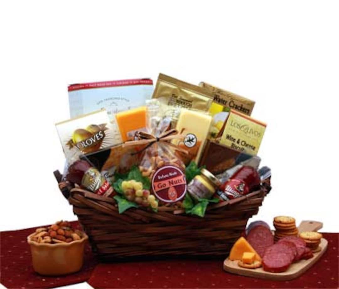 Just Add Cheese Charcuterie Gift Basket, Gourmet Baskets: Georgia Gifts &  More