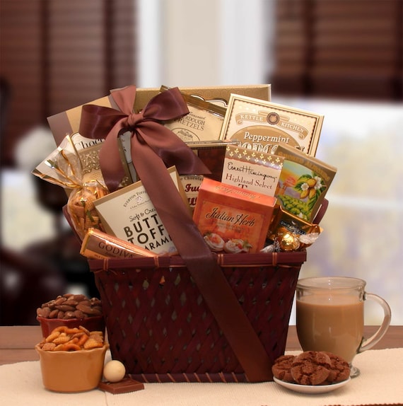 Coffee & Chocolates Gift Basket Classic by