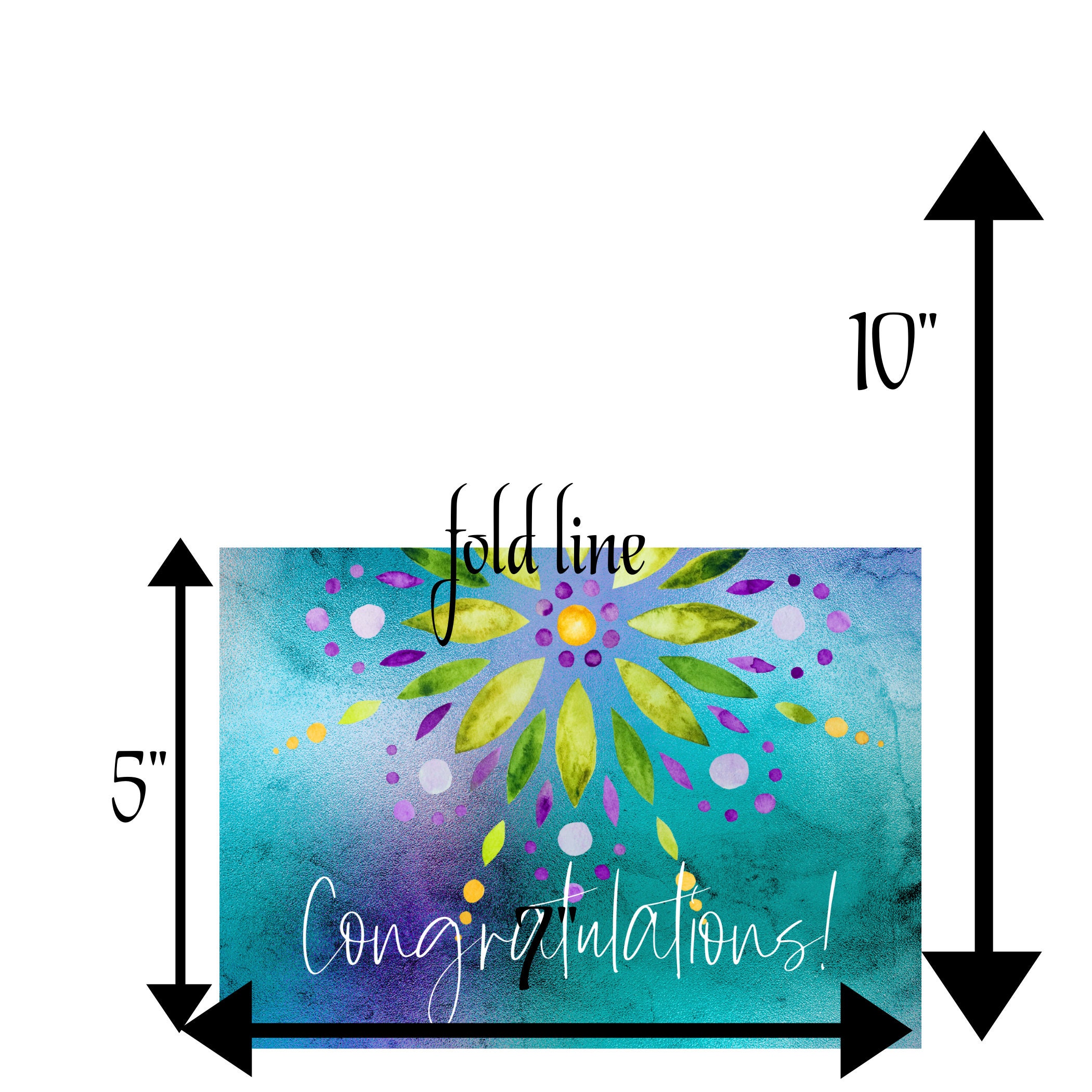 Congratulations Printable Graduation Card | Mandala Greeting Card for ...