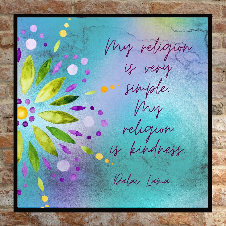 Dalai Lama Quote: My religion is very simple. My religion is image 1