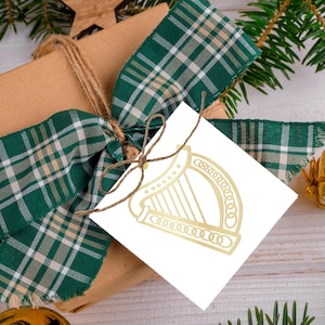 Irische Geschenkanhänger zum DRUCKEN Keltische Symbole DIGITAL Geschenkanhänger Wintersonnenwende Geschenkanhänger Irland Julfest Urlaub Geschenkanhänger Print