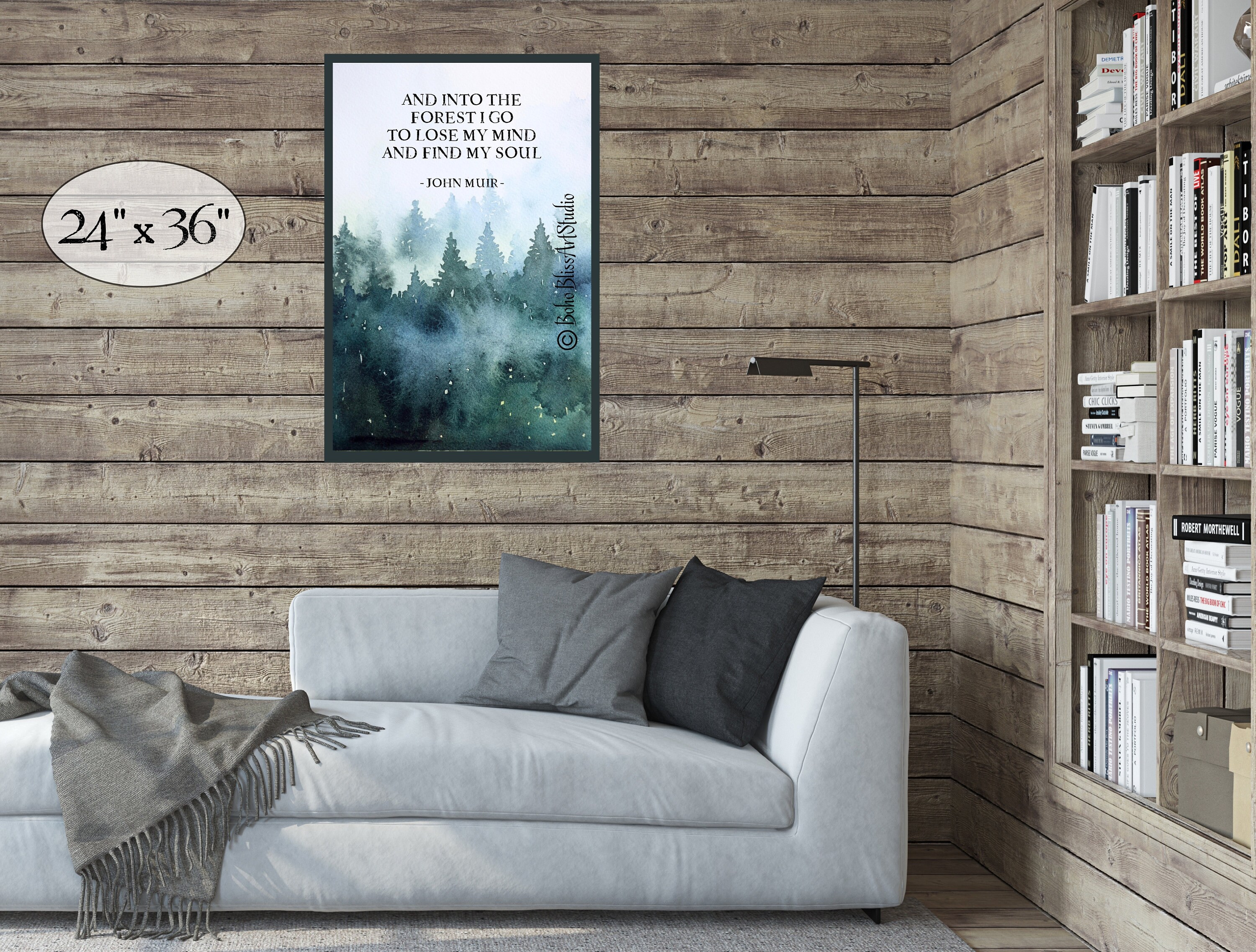 YLUYINOM Targa In Latta Per Giardinaggio 'I Go To Lose My Mind And Find My Soul' - Poster Regalo Per Amanti Delle Piante