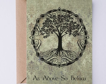 Wiccan Greeting Card - Etsy