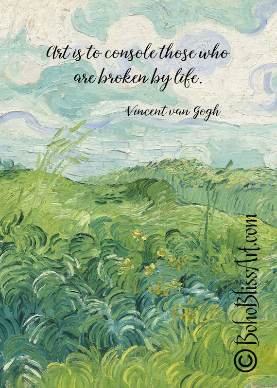 [55] Citation Van Gogh Art QuoteFamous