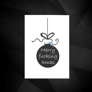 Cartões de Natal engraçados, Cartões de Natal, Namorado, Cartões para adultos, Cartão de felicitações, Cartões feitos à mão, Rude, Ofensivo, Presente, Cartão de Natal,