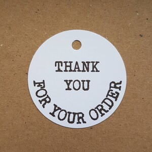 10 X vielen Dank für Ihre Bestellung Stichworte, rutscht, Verpackung Notizen, personalisierte Stichworte, Danksagungen, danke Tags, Danke, danke-Etiketten