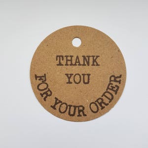 10 X vielen Dank für Ihre Bestellung Stichworte, rutscht, Verpackung Notizen, personalisierte Stichworte, Danksagungen, danke Tags, Danke, danke-Etiketten