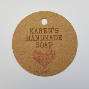 10 x les balises soap personnalisé fait à la main, des faveurs de mariage, swing tags, étiquettes, étiquettes à la main, tags, étiquettes, étiquettes personnalisées swing, savon