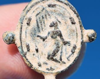 1600-talet Franciskus av Assisi katolsk medalj antik obefläckad avlelse (Italien)