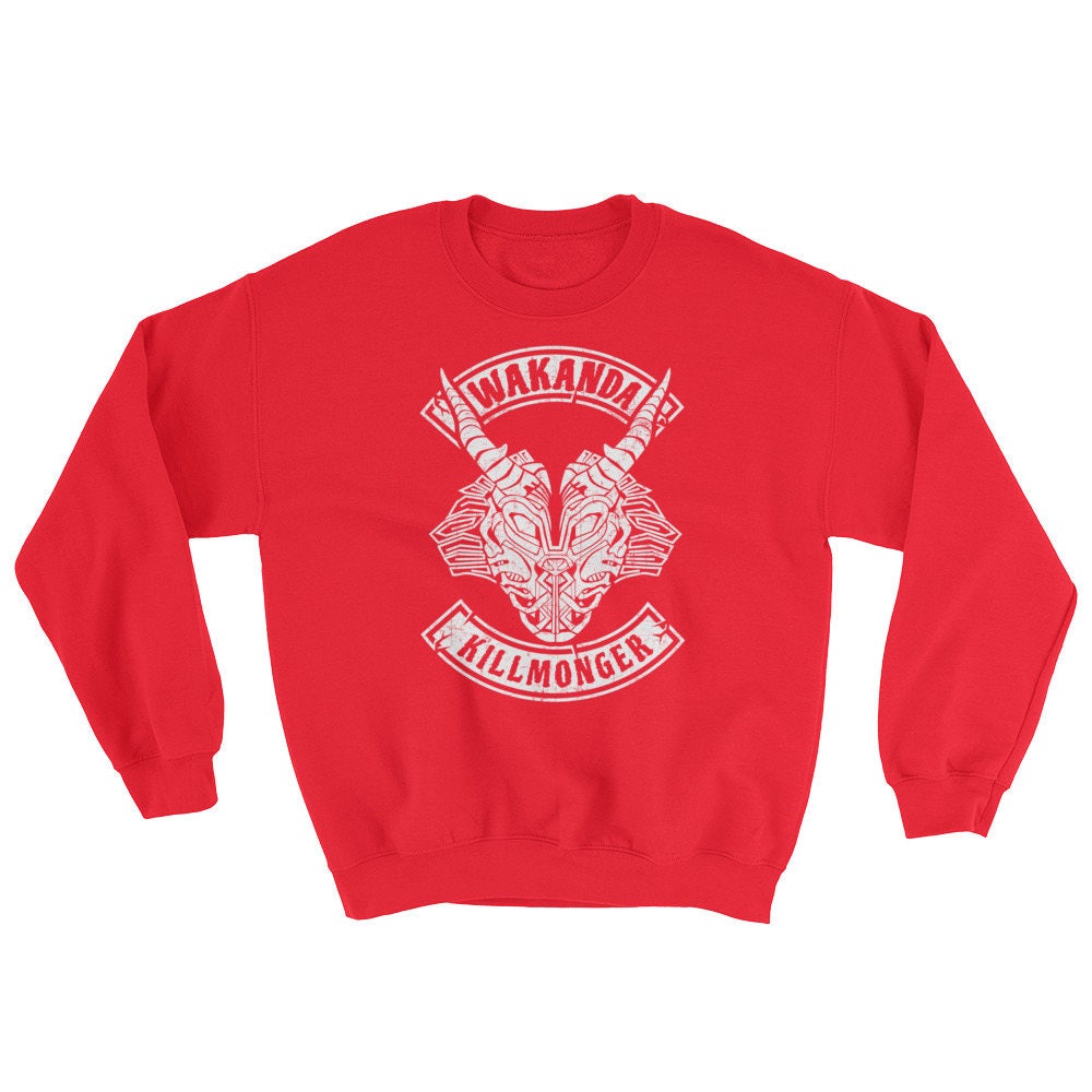 Red killmonger on sale hoodie