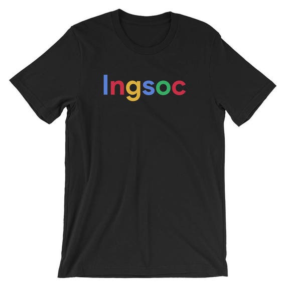 1984 LOGO VINTAGE INGSOC SWEATSHIRT SWEATER PULLOVER Big Oceania Brother Orwell