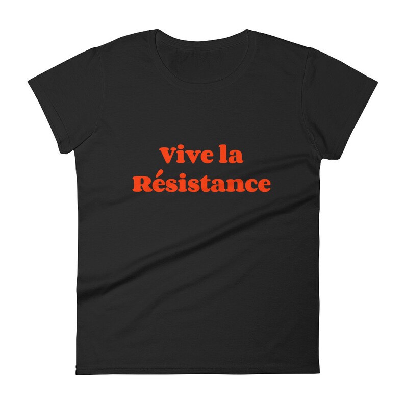 Vive La Résistance Short-sleeve T-shirt Viva La Resistance - Etsy