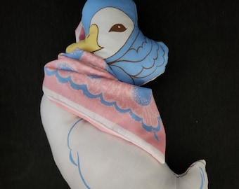 Jemima Puddle Duck vintage pillow