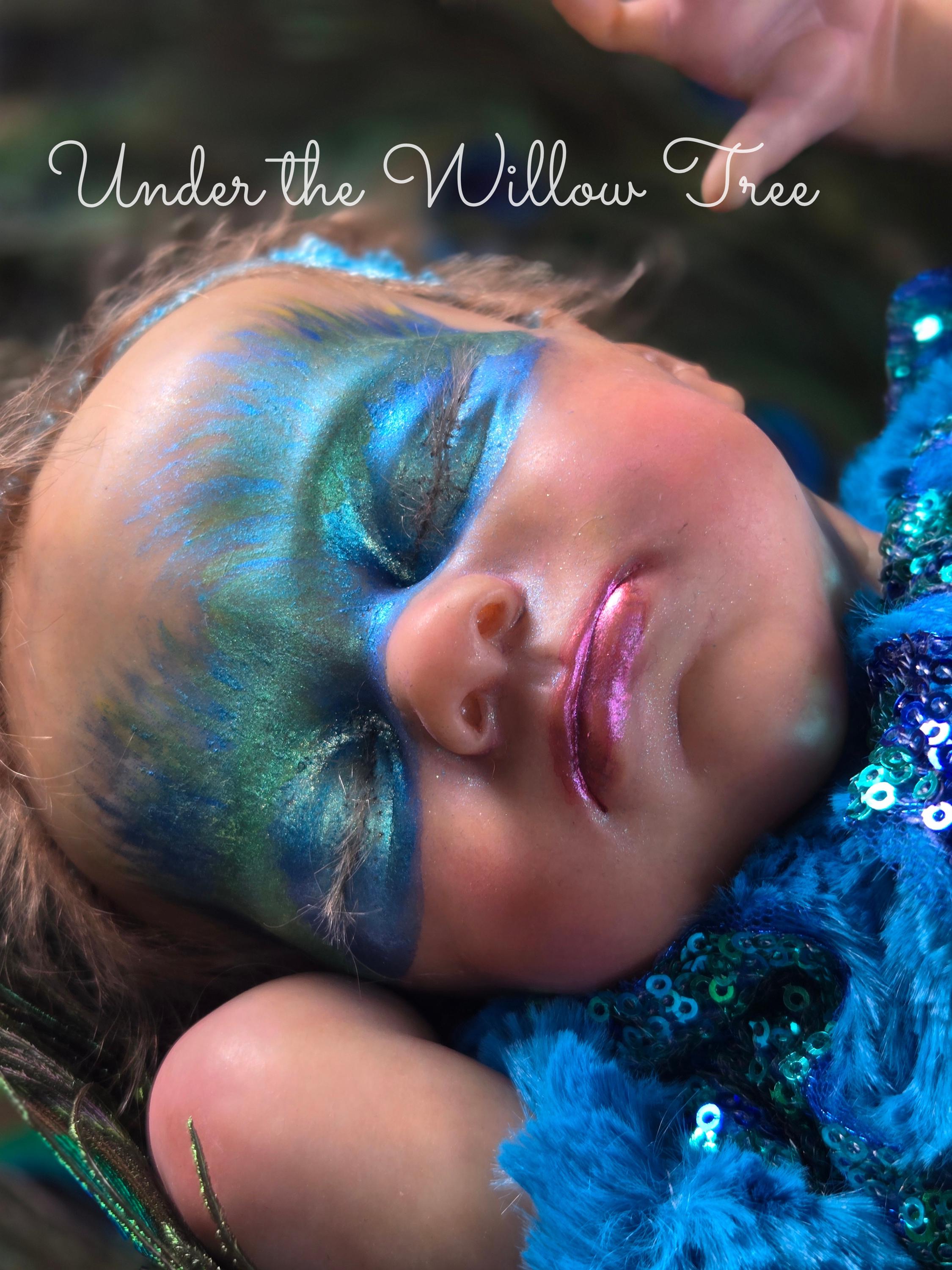 Prototype Peacock Inspired Reborn Baby