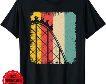 Roller Coaster Shirt, Roller Coaster Design For Men Women Roller Coaster T-Shirt, Roller Coaster Lover, Roller Coaster Lover Gift