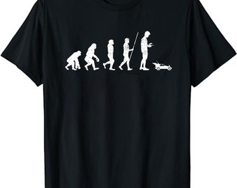 Evolution of RC Cars RC Racing Racer Radio-Controlled Car Unisex T-Shirt