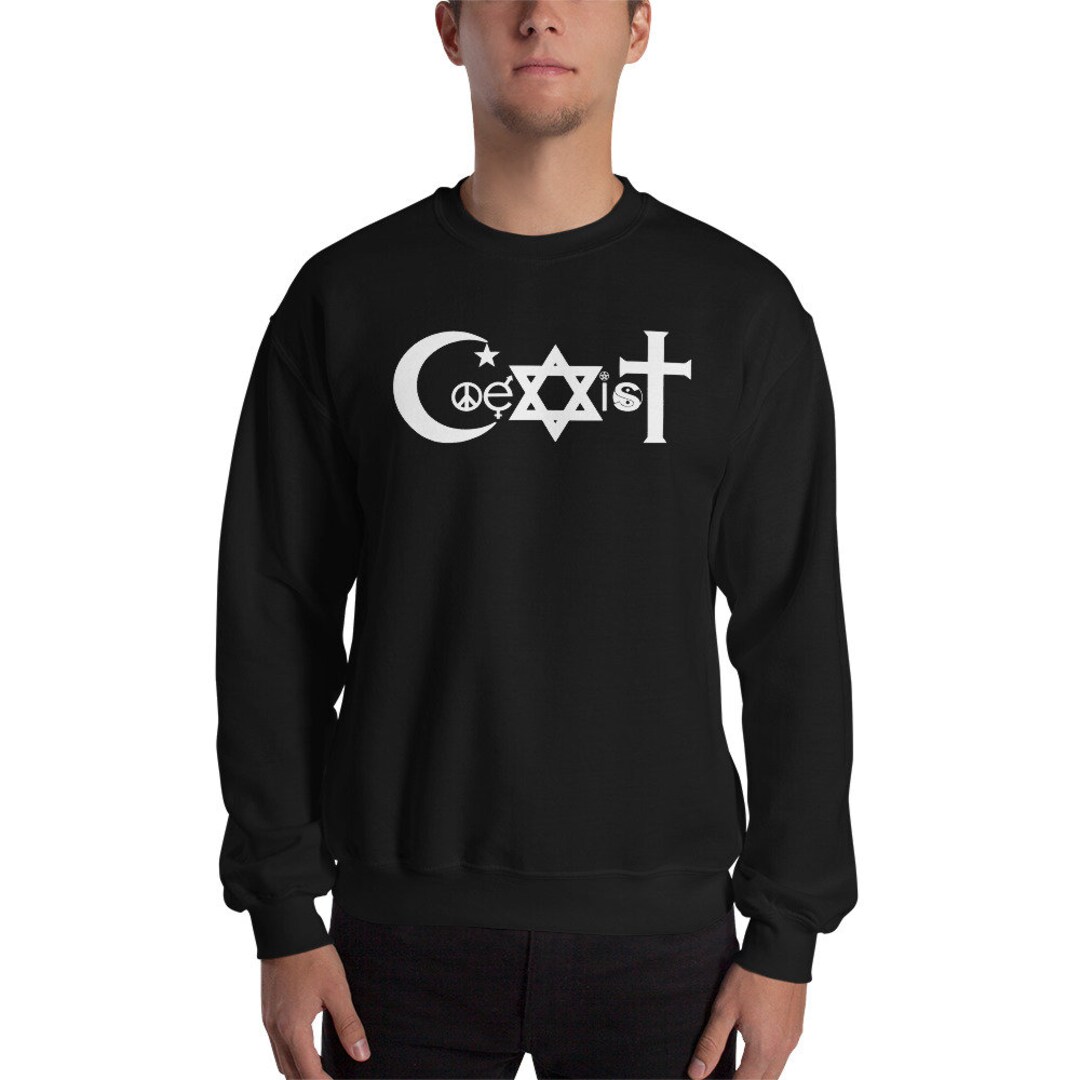 Coexist Shirt / Funny Coexist Sweatshirt/ World Religions - Etsy Coexist Shirt / Funny Coexist Sweatshirt/ World Religions - Etsy