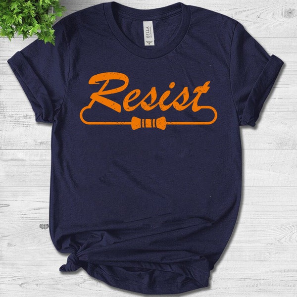 Resist! Resistor Funny Electronic and Science Geek Unisex T-Shirt