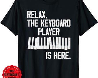 Musician shirt, Piano player gift, Keyboardist shirt, Keyboard Player Shirt - Perfect Gift for Musicians and Piano Lovers T-Shirt
