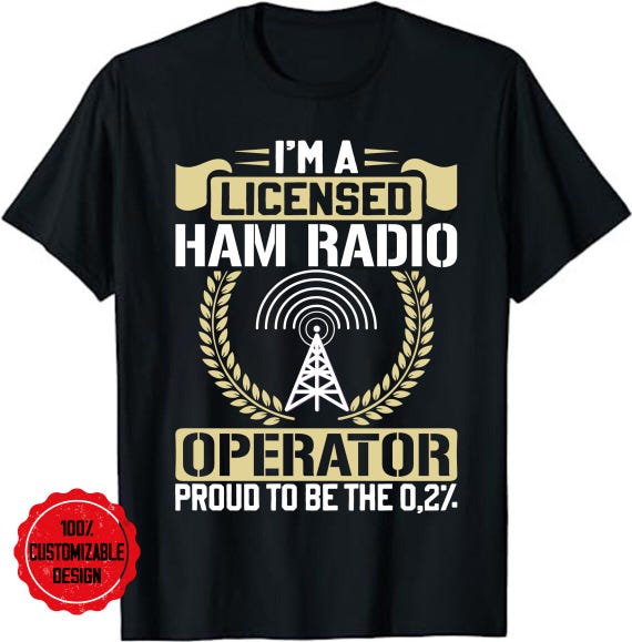 Amateur Radio Shirt | Cool Ham Radio Operator Tee Gift Amateur Radio Shirt | Cool Ham Radio Operator Tee Gift