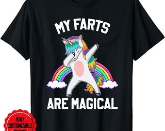 My Farts Are Magical Funny Unicorn Gag Gift T-Shirt, unicorn shirt, funny unicorn shirt, unicorn tshirt, farting unicorn