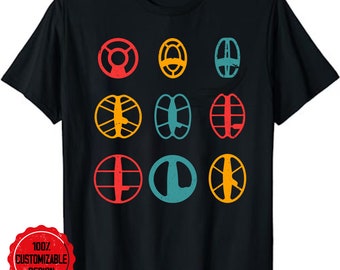 Metal Detecting Coils T Shirt, Treasure Hunting Equipment Retro Vintage Colors Tshirt, Gift for Metal Detectorist, Dirt Fishing Outdoor Tee