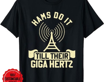 Licensed Ham Radio Operator T-Shirt - Shortwave Enthusiast Tee For Men & Women (100% Cotton)
