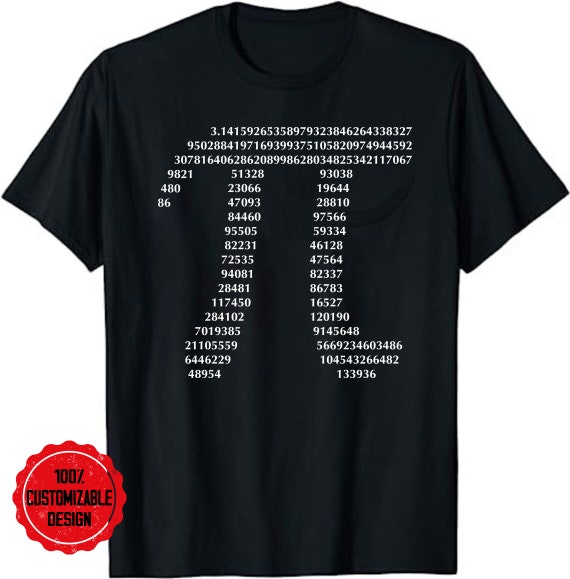 Pi T-shirt 3,14 Pi Number Symbol Math Science Gift T-shirt T-shirt