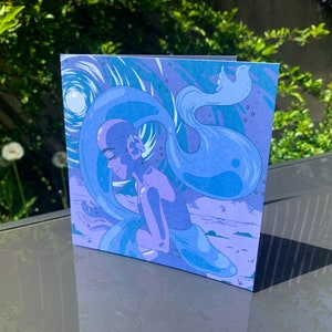 I am With You Greeting Card - Christian Card - Greeting Card - Faith - Prayer - Painting - Ordination Card - friend - Cute - I Love You