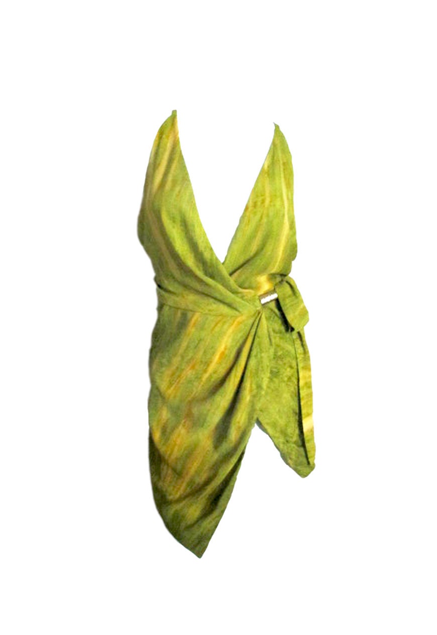 Sunlit bloom wrap dress main image 0