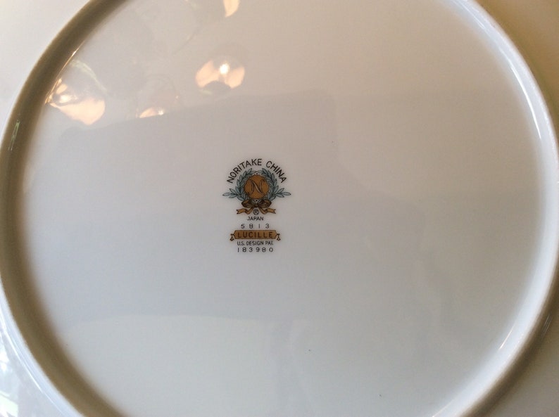 Vintage Noritake Lucille 8.5 Inch Dessert Salad Plate