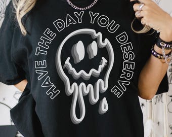 Funny Graphic Tee: Oversized Comfort Colors Lounge Shirt