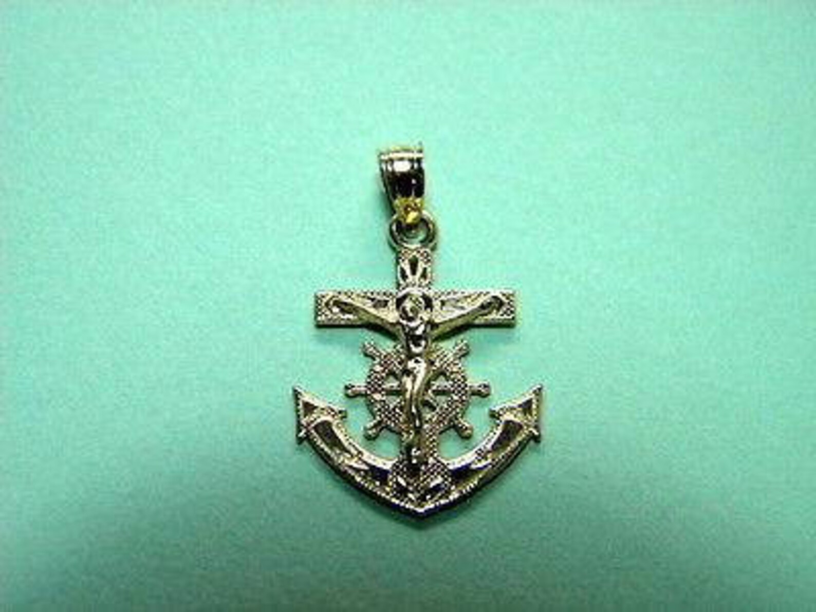 Mariners Cross Anchor Cross small 3/4ths inch tall x 5/8th | Etsy